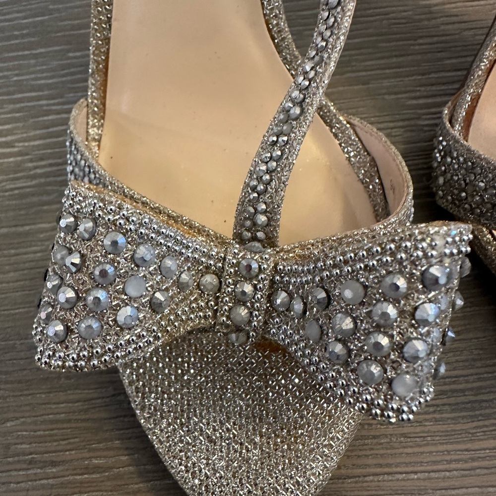 INC Women's Reesie Rhinestone Bow Evening Sandals - Picture 3 of 8